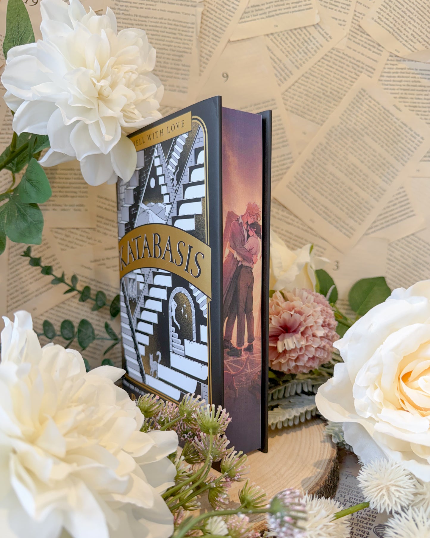 Hanna's Bookpaintings Katabasis Collaboration Hardback (UK edition)