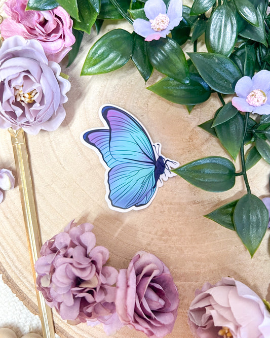 Resting Butterfly Sticker