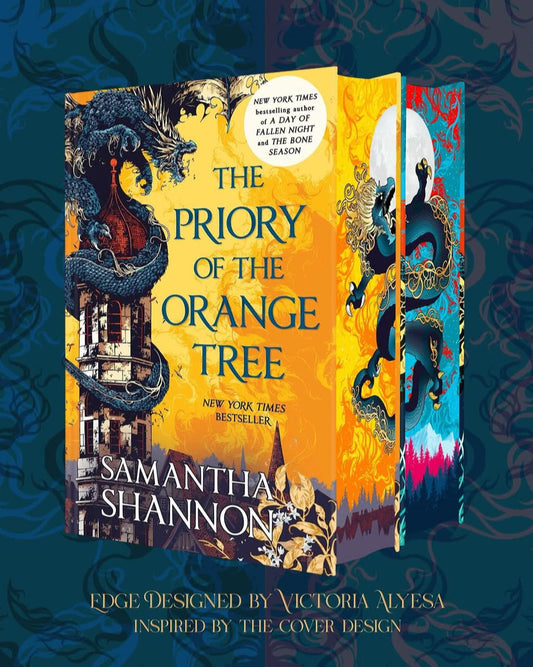 The Priory of the Orange Tree and A Day of Fallen Night with Alyesasworld Hardback (UK edition)