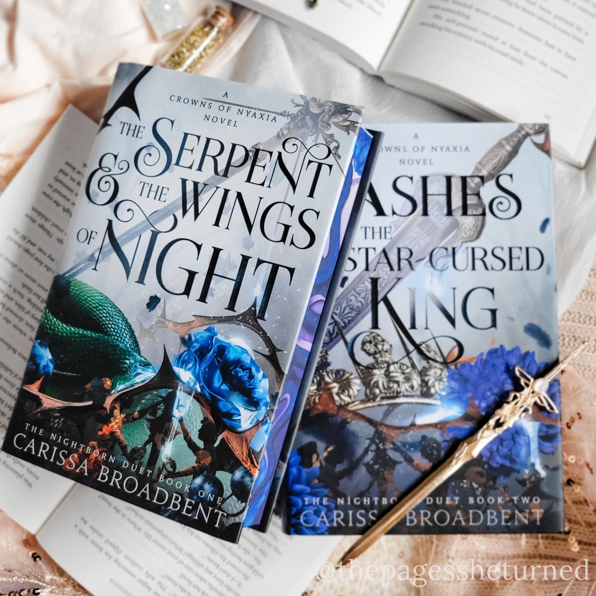 PREORDER - Crowns Of Nyaxia BUNDLE DEAL - The Serpent and the Wings of Night and The Ashes and the Star Cursed King