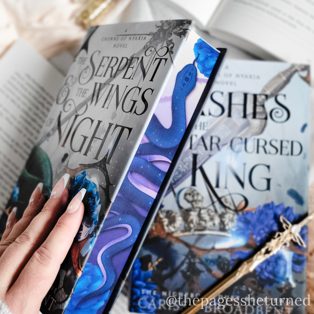 PREORDER - Crowns Of Nyaxia BUNDLE DEAL - The Serpent and the Wings of Night and The Ashes and the Star Cursed King