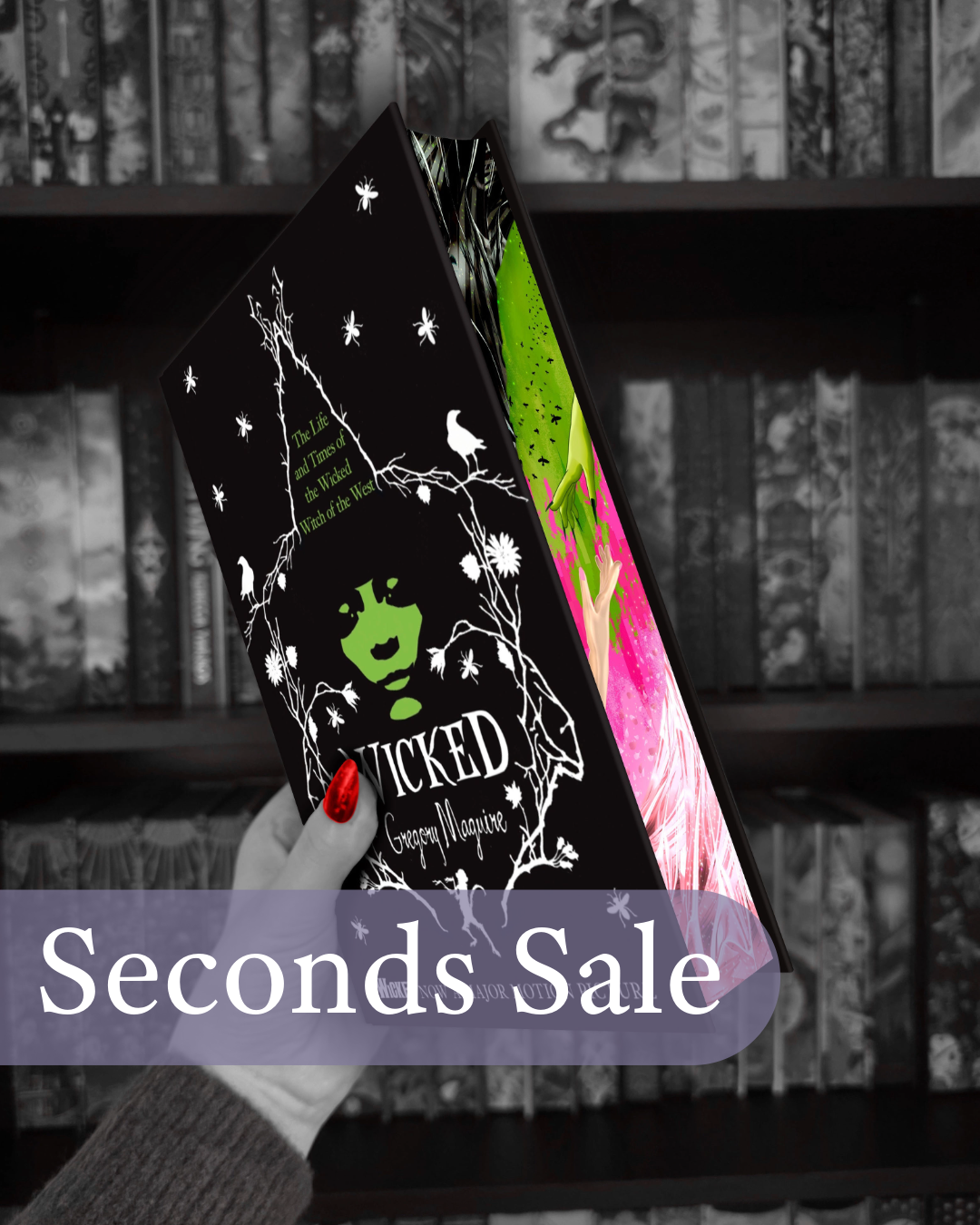 SECONDS SALE - Alyesasworld's Wicked (Black Cover) Collaboration Hardback (UK edition)