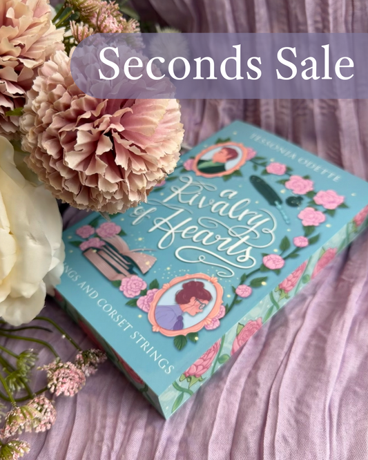 SECONDS SALE - Rivalry of Hearts Sprayed Edge Paperback (UK edition)