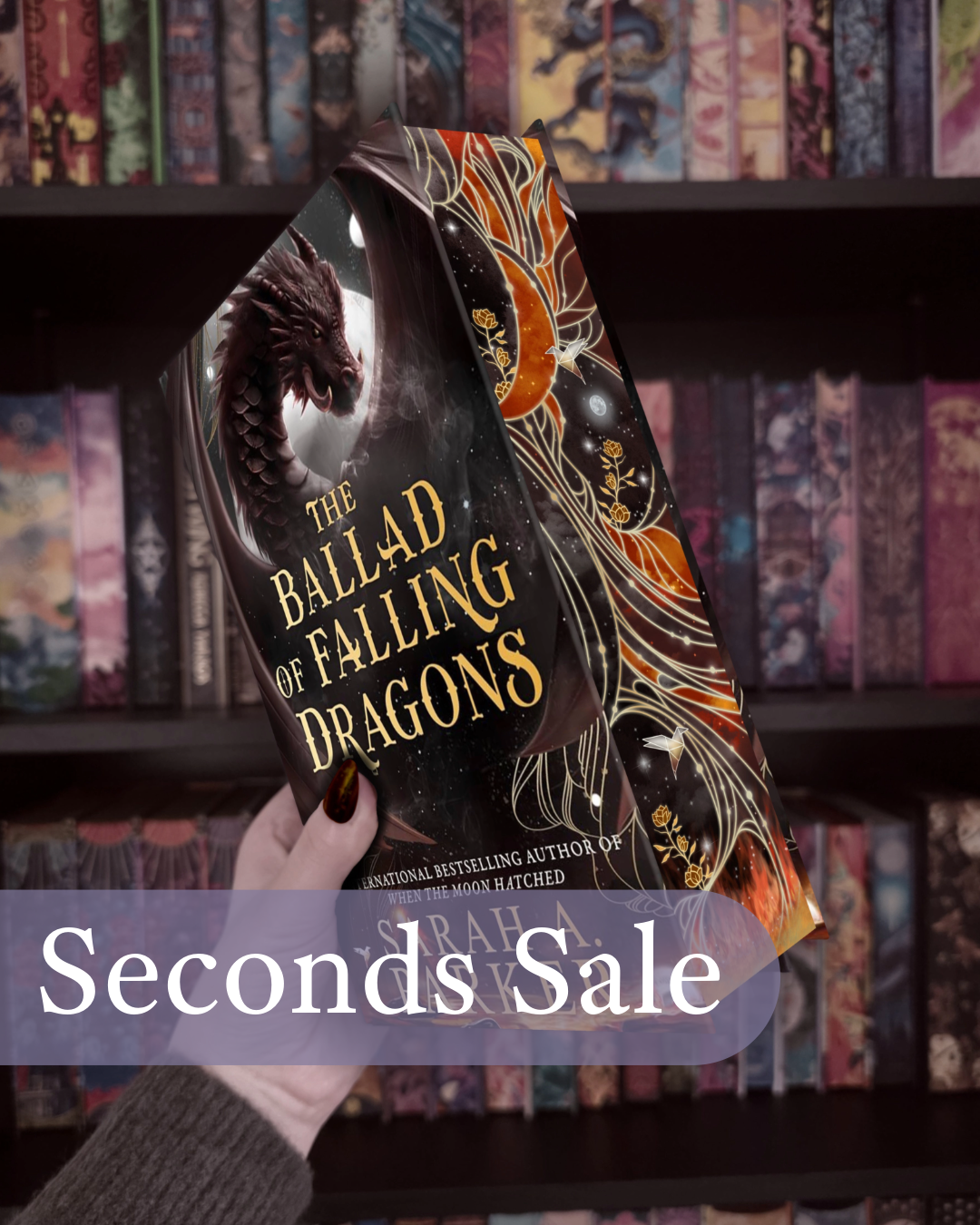 SECONDS SALE - Alyesasworld's The Ballad of Falling Dragons Collaboration Hardback (UK edition)
