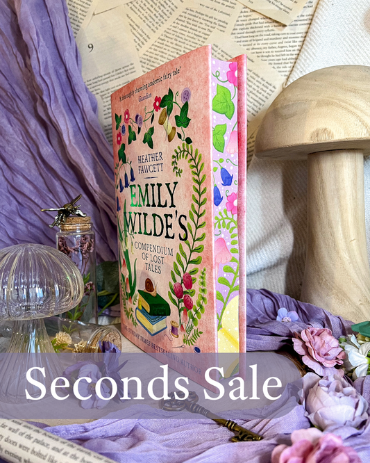 SECONDS SALE - Emily Wildes Compendium of Lost Tales Sprayed Edge Hardback (UK edition)
