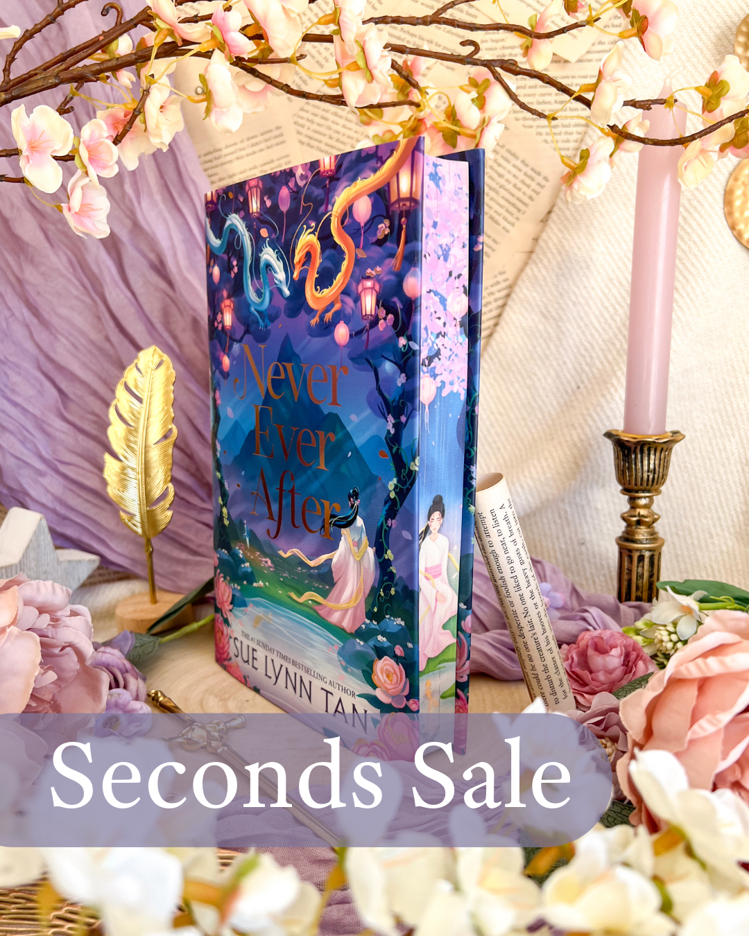 SECONDS SALE - Never Ever After Sprayed Edge Hardback (UK edition)