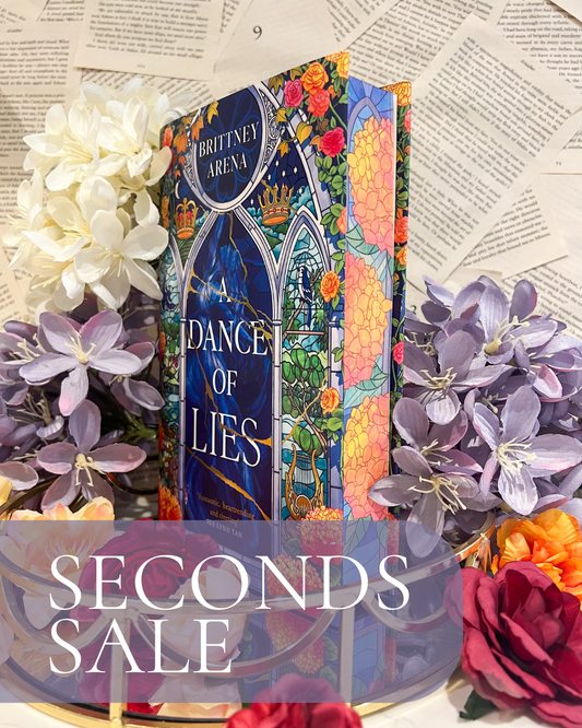 SECONDS SALE - A Dance of Lies Sprayed Edge Hardback (UK edition)
