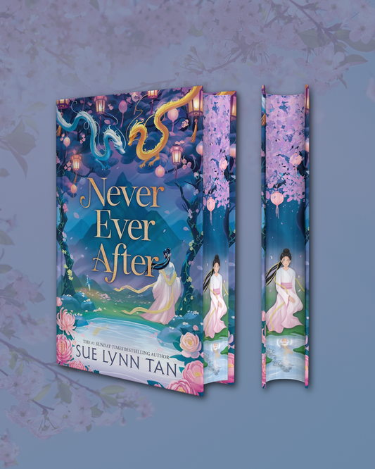 Never Ever After Hardback with Sprayed Edge