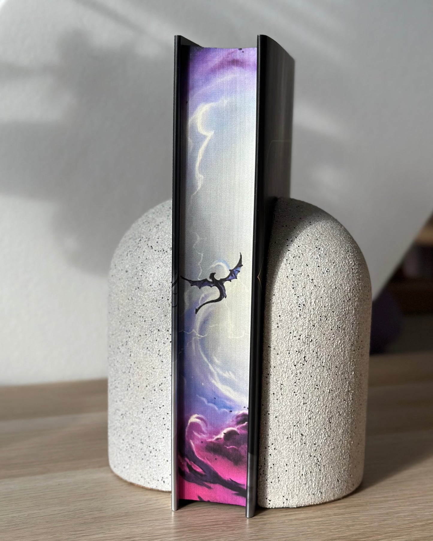 Hanna's Bookpaintings Onyx Storm Collaboration Hardback (UK edition)